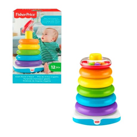 Torre De Aritos Fisher Price Gigante Aros x6 001