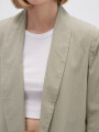 Blazer Darcy Verde Grisaceo