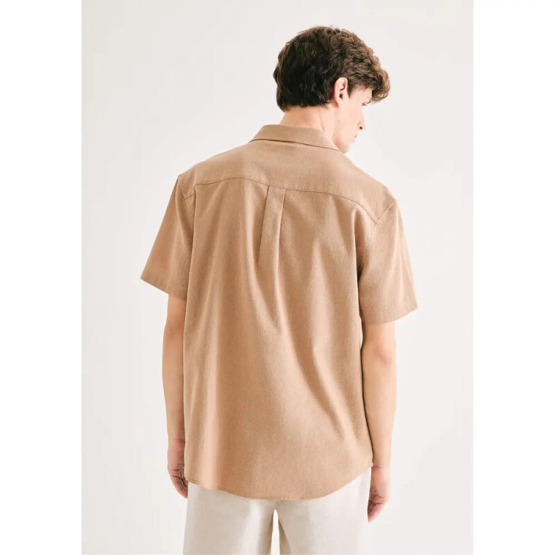 CAMISA MM MASC CAQUI CLARO