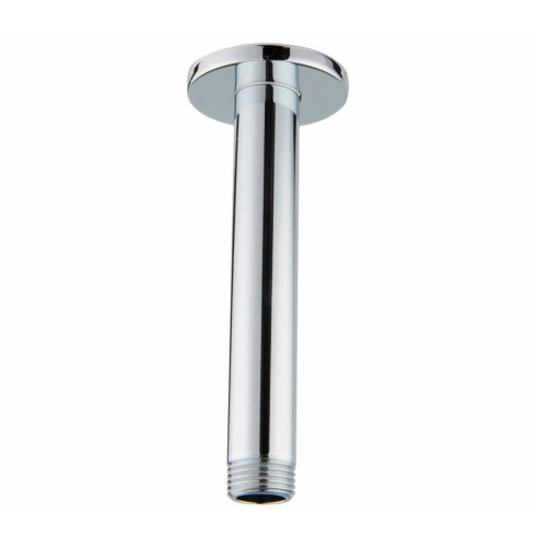 BRAZO DE DUCHA VERTICAL 12 CM BRILLO PARA ROSETA DE TECHO 000