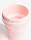 Artículos cocina Botellas Vaso Plegable De Silicona - Rosa Claro