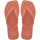 Ojotas Havaianas Slim Square Logo Pop Pp Rosado