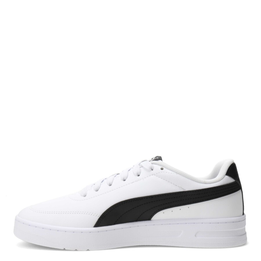 Championes de Mujer Puma Court Classic Clean Blanco - Negro
