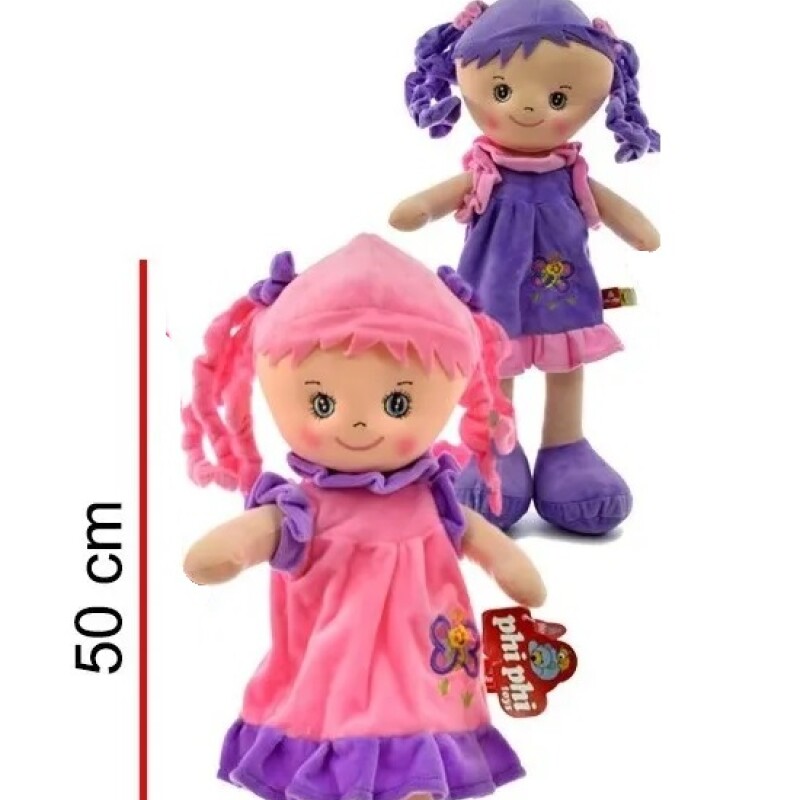 Muñeca De Peluche Con Sonido 50cm - Phi Phi Toys Muñeca De Peluche Con Sonido 50cm - Phi Phi Toys