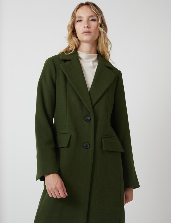 Tapado Largo Lana VERDE