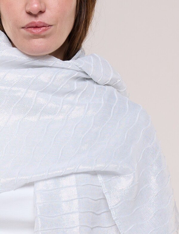 Pashmina Metalizada CRUDO