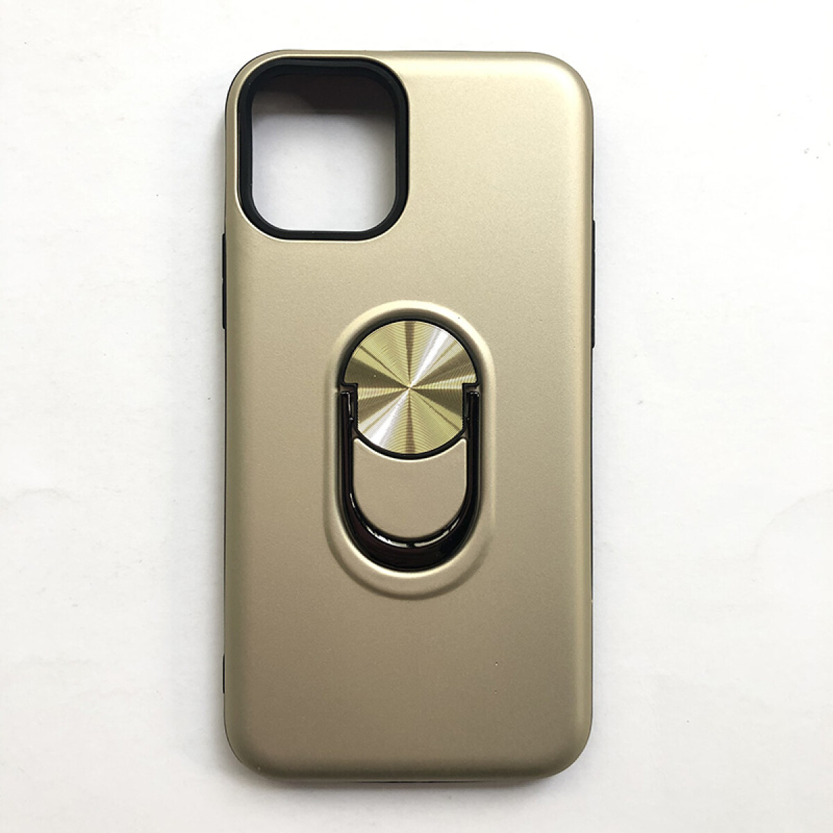 Protector con anillo para Iphone 11 dorado 