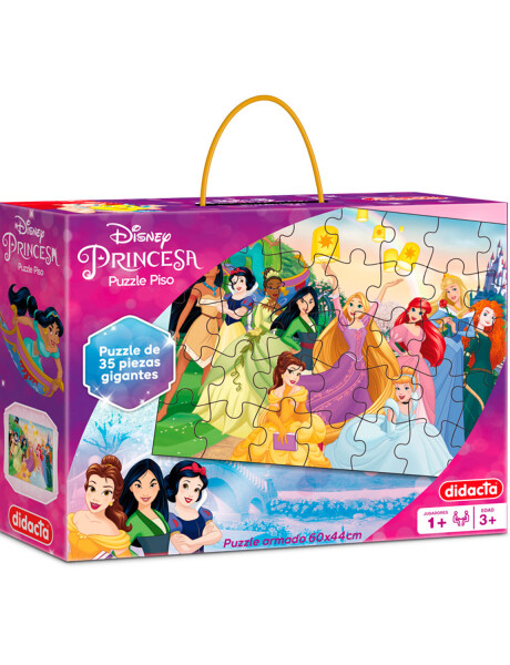 Puzzle de piso Didacta 35 piezas Disney Princesas Puzzle de piso Didacta 35 piezas Disney Princesas