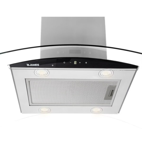 Campana Curva James 60 Cm Acero Inoxidable CAMPANA JAMES CURVA 60CM INOX 60004