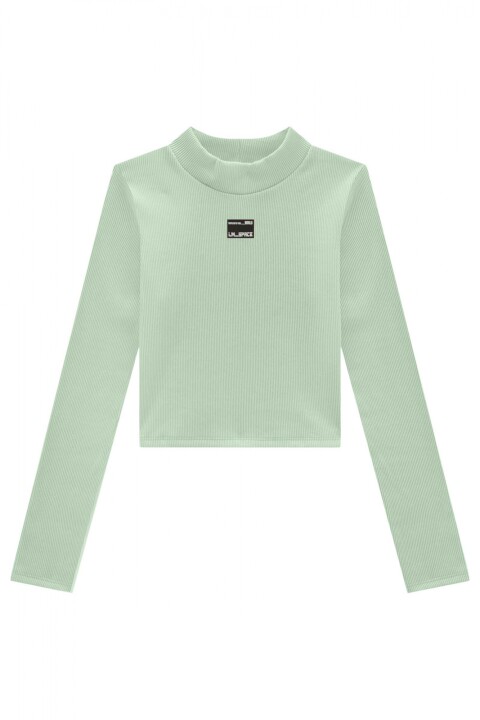 Polera Cropped Lili Verde