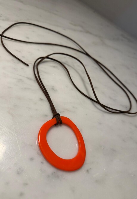 Neck Milos Choco & Orange