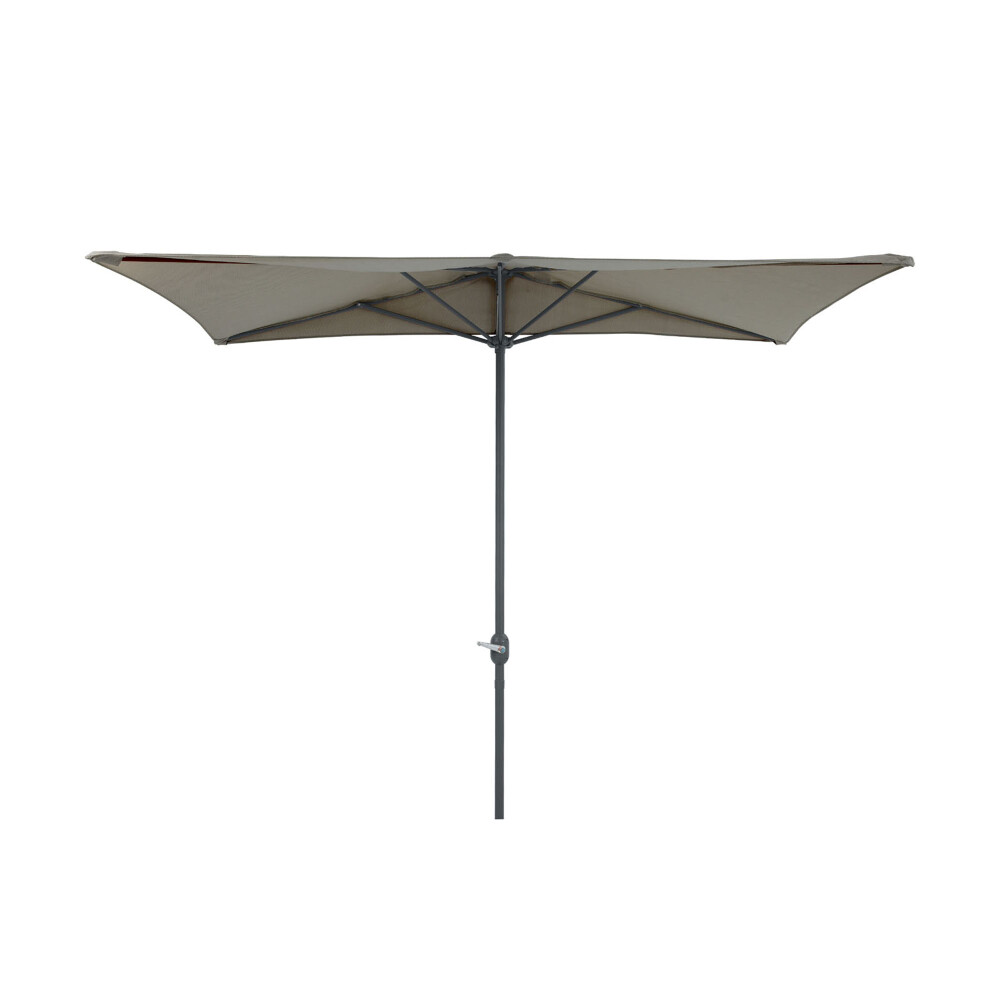SOMBRILLA BALCÓN ALUMINIO NATURAL-BEIGE VENTO