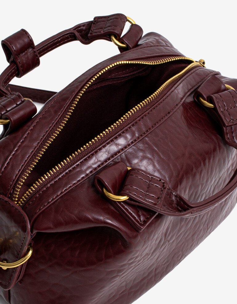 Bowling Cartera Formato Bowling - Rojo Burdeaux