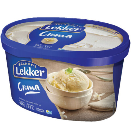 HELADO LEKKER 2 LITROS CREMA 001