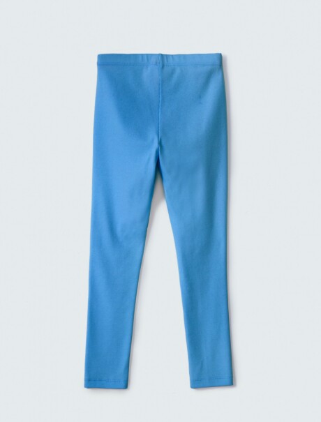 CALZA BÁSICA CELESTE