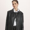 Campera Lavanda Negro