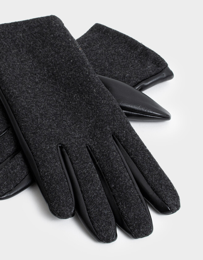 Guantes Varios Guantes - Gris Melange