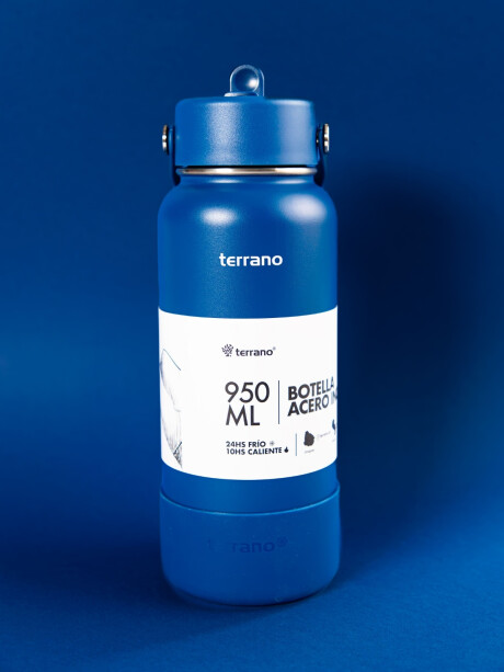 Botella Térmica con Pico 950mL. Azul