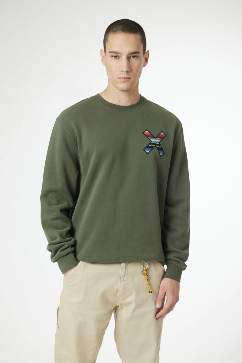 Sudadera Classic Blue Banana Khaki