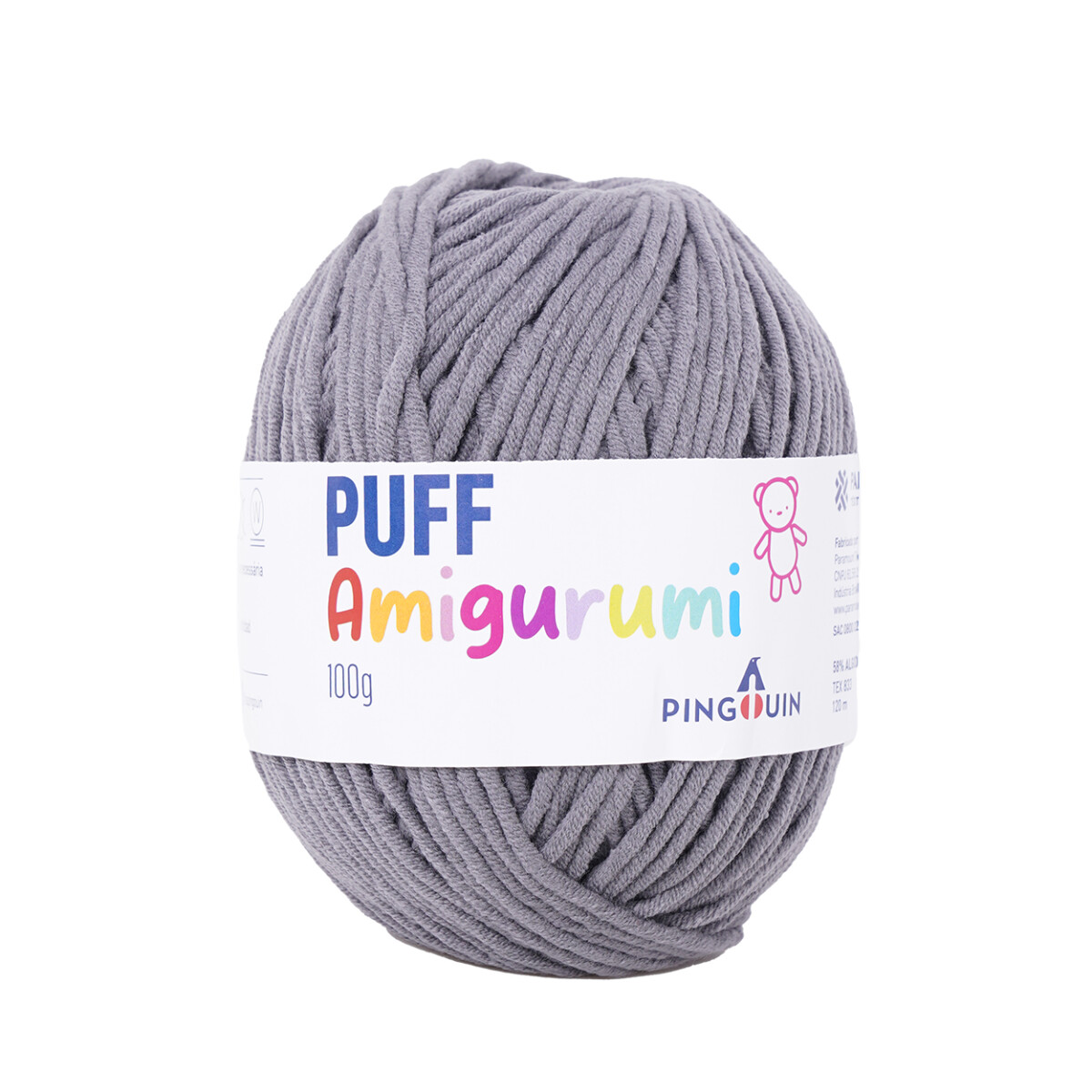 Puff Amigurumi - new grey 