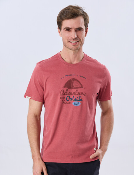 REMERA ESTAMPADA Ladrillo