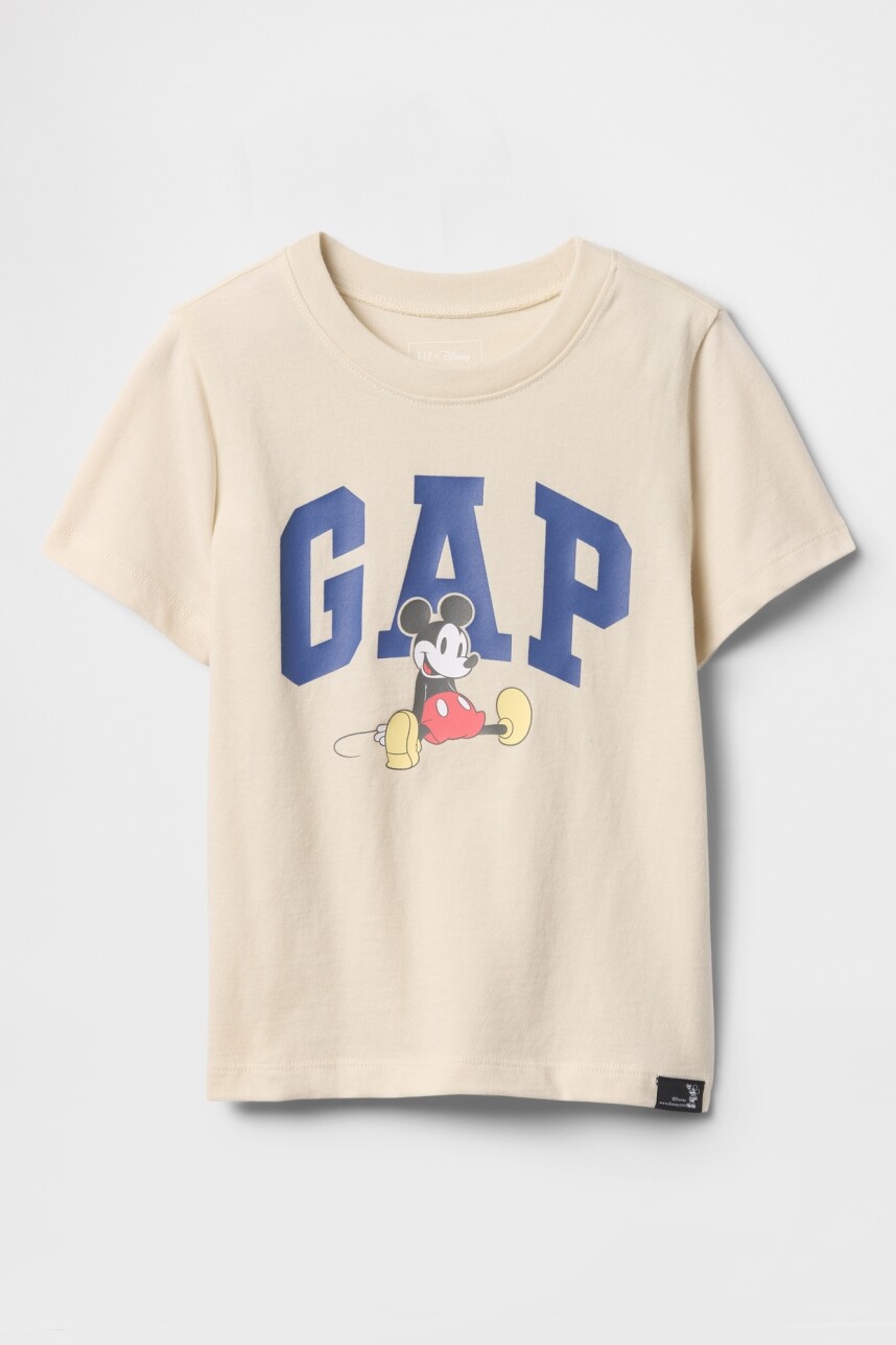 Remera Logo Gap Disney Toddler Niño Chino