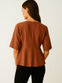 Blusa Andaluz Terracota