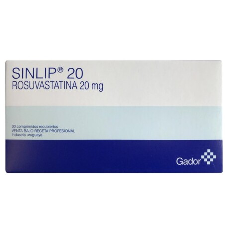 Sinlip 20mg 30 COM Sinlip 20mg 30 COM