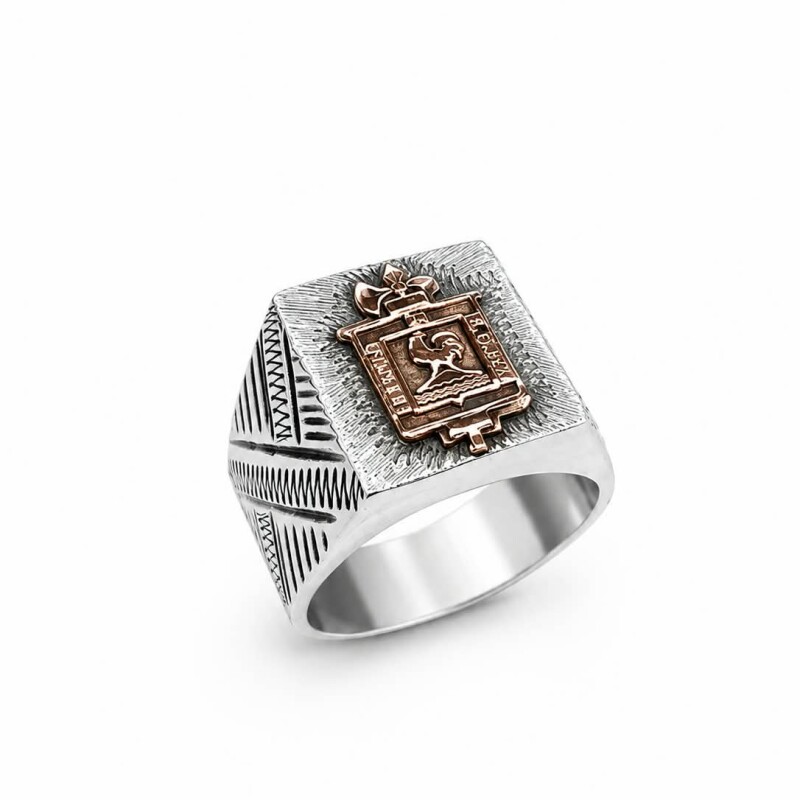 Anillo sello profesión policía Anillo sello profesión policía