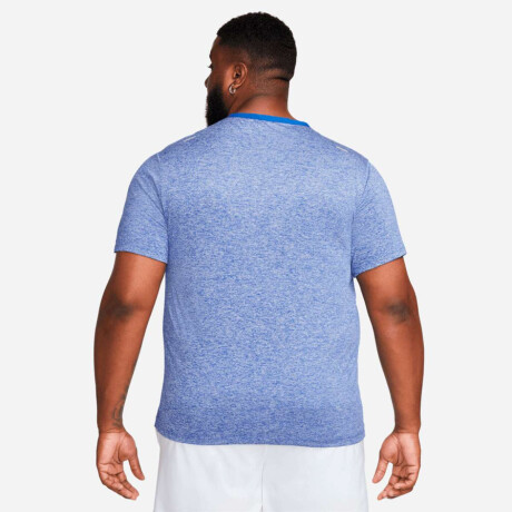 Remera Dri-Fit Rise 365 de Hombre Azul