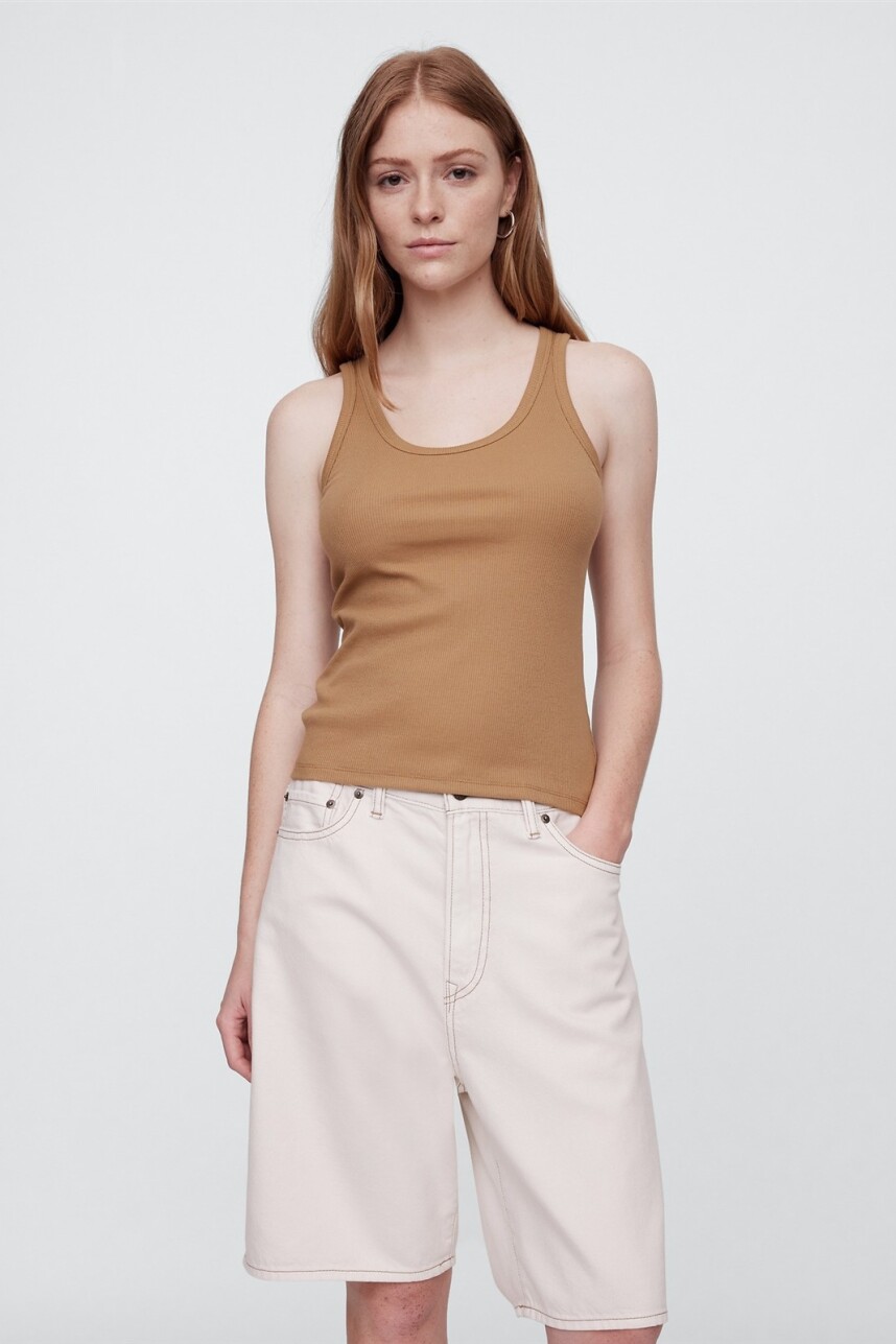 Musculosa Rib Mujer Pretzel