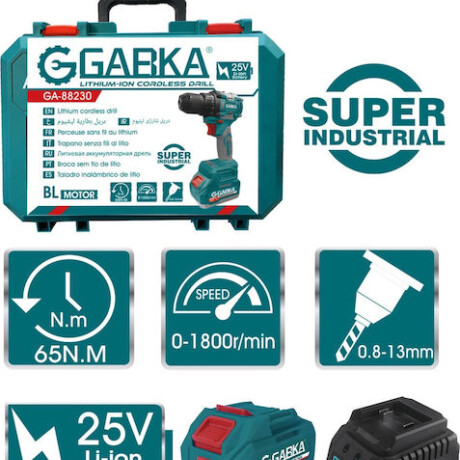 TALADRO GABKA A BATERIA 25V TALADRO GABKA A BATERIA 25V