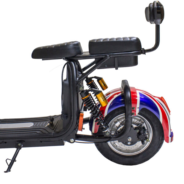 Moto Electrica Gogreen Deluxe 1500W 12Ah 25Km Autono. 45Km/h Color Variante Reino Unido