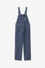 W' BIB OVERALL STRAIGHT Azul