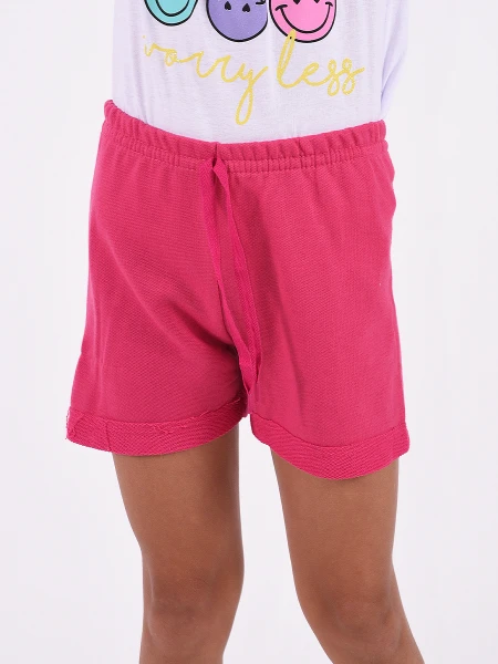 SHORT BASIC FUCSIA