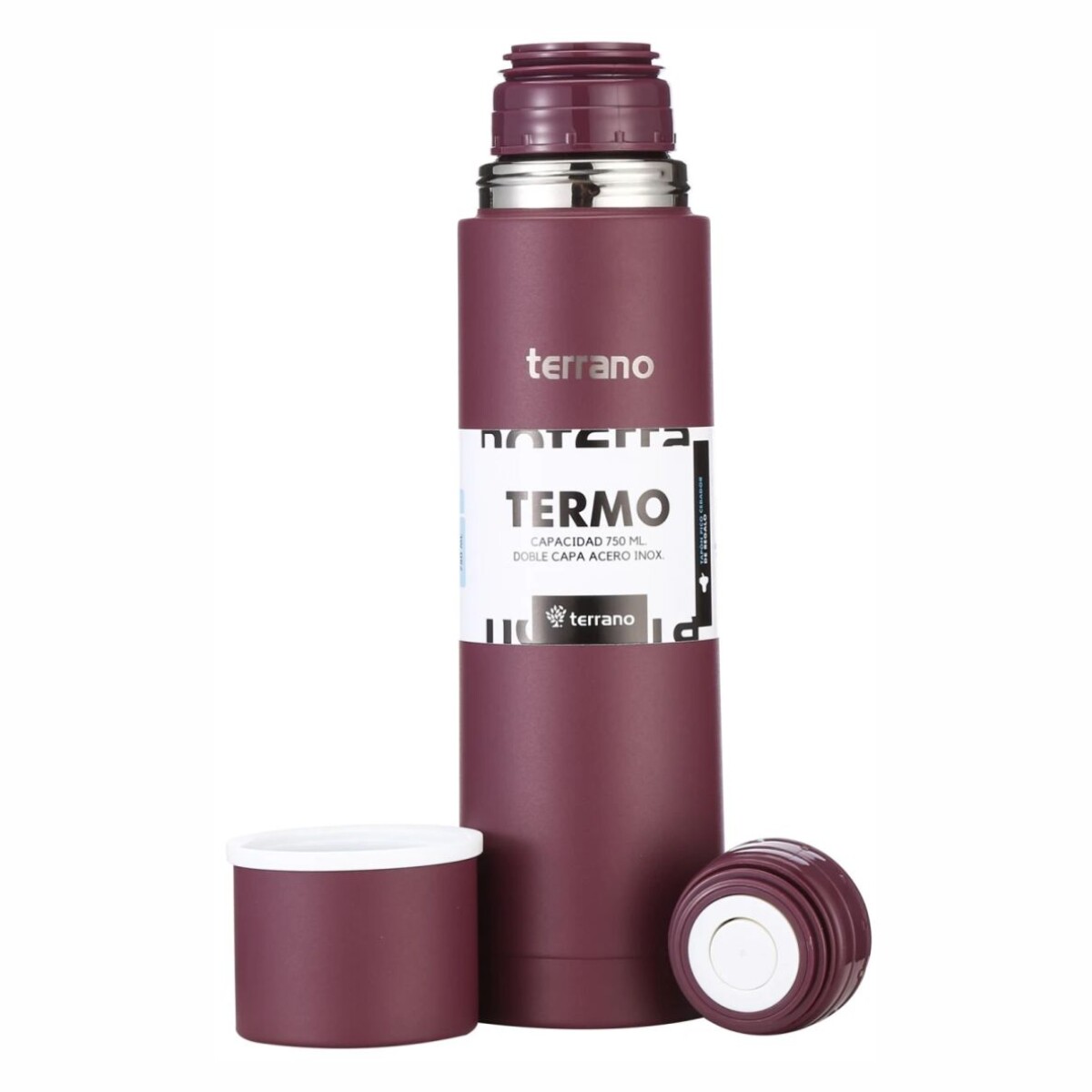 TERMO TERRANO BALA 750ML - UVA 