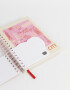 Anotadores Cuadernos y Memos Foodie Cuaderno A5 Con Memo - Rosa Claro