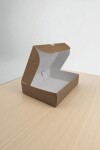 Caja masas flexi 1/2 kg 22,5x18x6,5 cm REVERSIBLE BLANCO MADERA