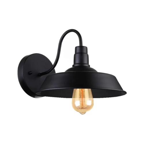 Aplique de pared Negro - diámetro 36