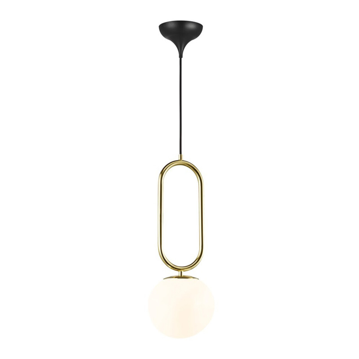 Luminaria Colgante Bake Dorada ø 27 cm 