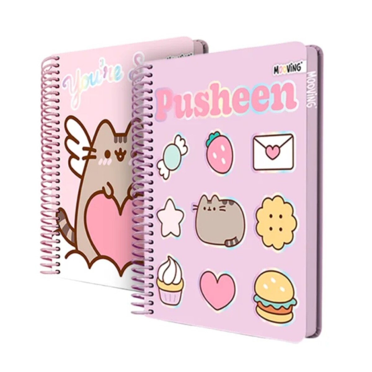 Cuaderno Premium Mooving Pusheen chico 96 hojas - Cuaderno Premium Mooving Pusheen Chico 96 Hojas 
