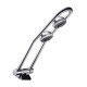 DUCHA DE EMPOTRAR DOBLE ALTURA REGULABLE BRILLO CROMO CROMO