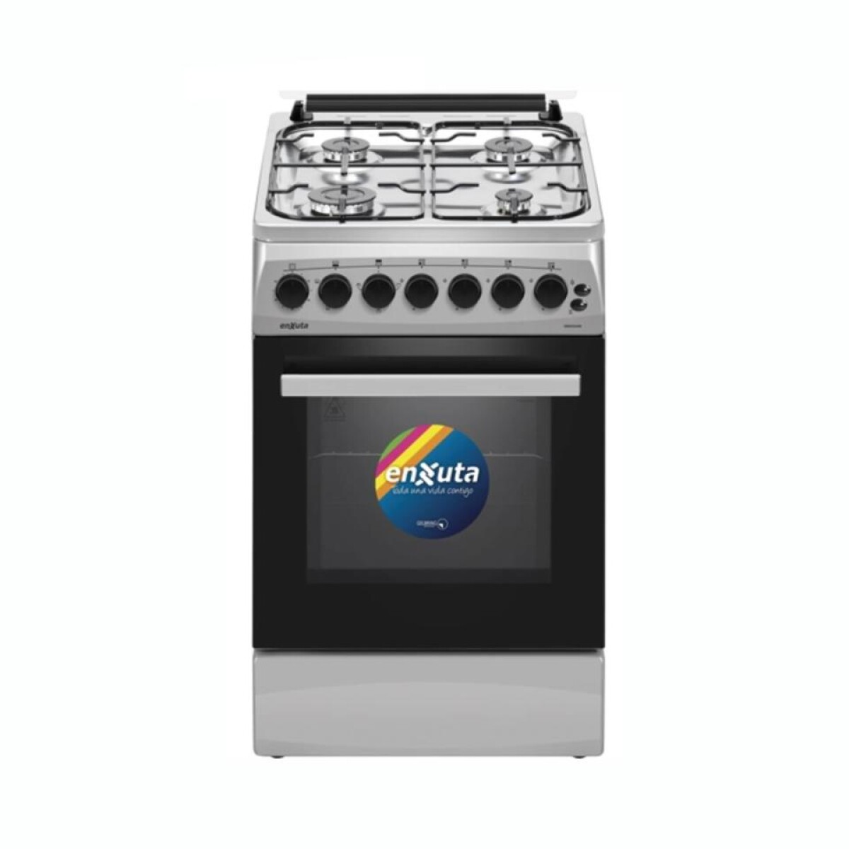 Cocina Combinada ENXUTA CENX5544I Cuatro Hornallas Horno Eléctrico 