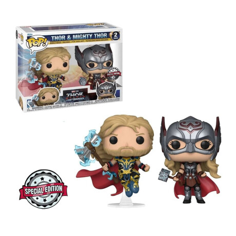 Thor / Mighty Thor • Thor Love & Thunder - Double Pack [Exclusivo] - 2 Thor / Mighty Thor • Thor Love & Thunder - Double Pack [Exclusivo] - 2