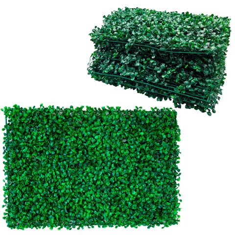 Cerco Artificial Pasto Panel Jardin X10 Un Treboles Pared Ax Cerco Artificial Pasto Panel Jardin X10 Un Treboles Pared Ax