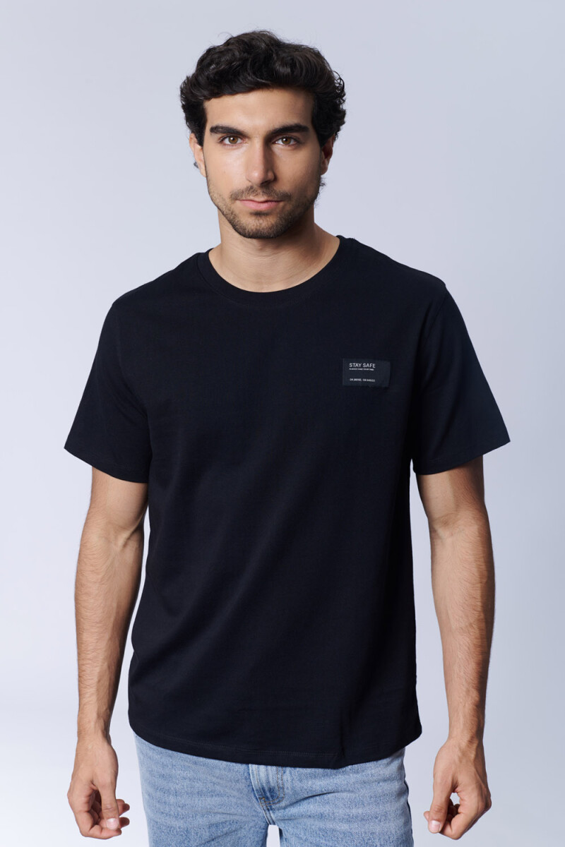 Remera - Parche Negro 