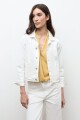 Chaqueta clasica de jean crudo
