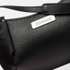 Cartera al hombro Mia en cuero graneado Negro