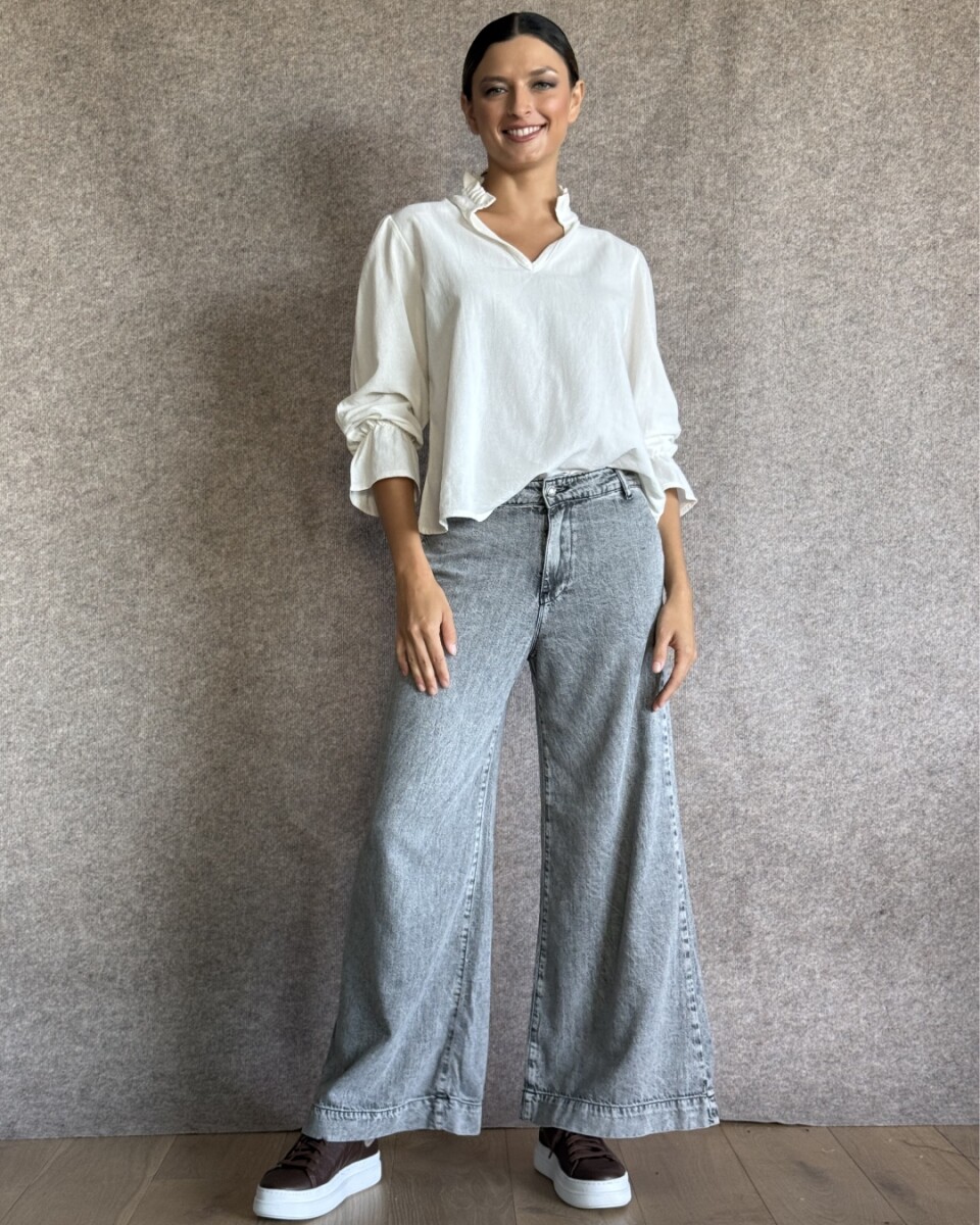 Jean Justa - Denim Gris 