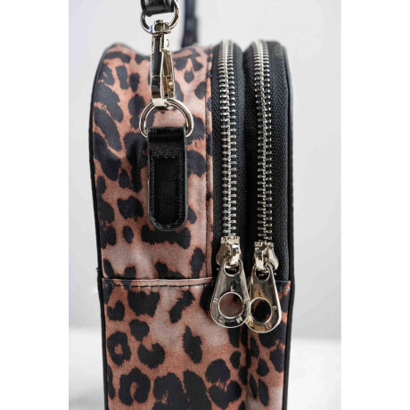 Porta Celular Animal Print Camel